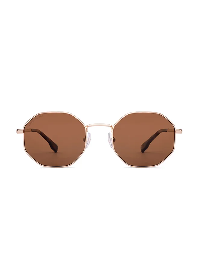 John Jacobs Black Grey Full Rim Wayfarer John Jacobs JJ Tints JJ S17342-C2 Polarized Sunglasses