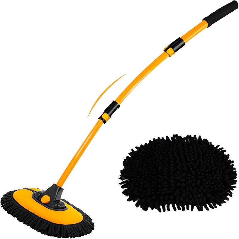 WillingHeart 15° Arch Car Wash Brush with Telescopic Handle - Image 1