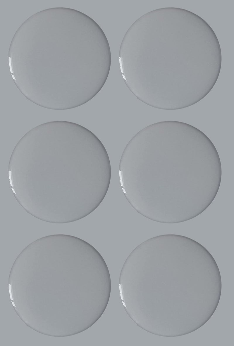 M MeshaKippa 2 inch 60pcs Clear Round Epoxy Stickers for DIY Bottle Cap PendantsHair Decorative 