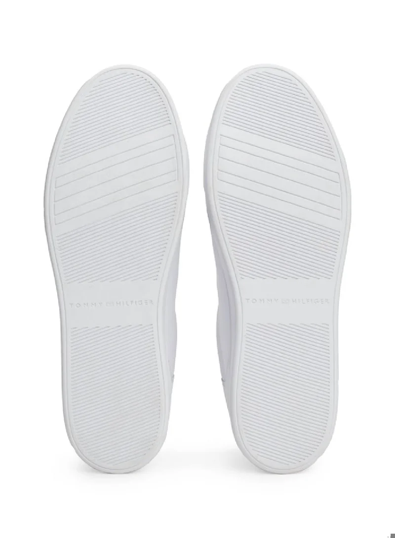TOMMY HILFIGER Essential Leather Signature Tape Court Sneakers