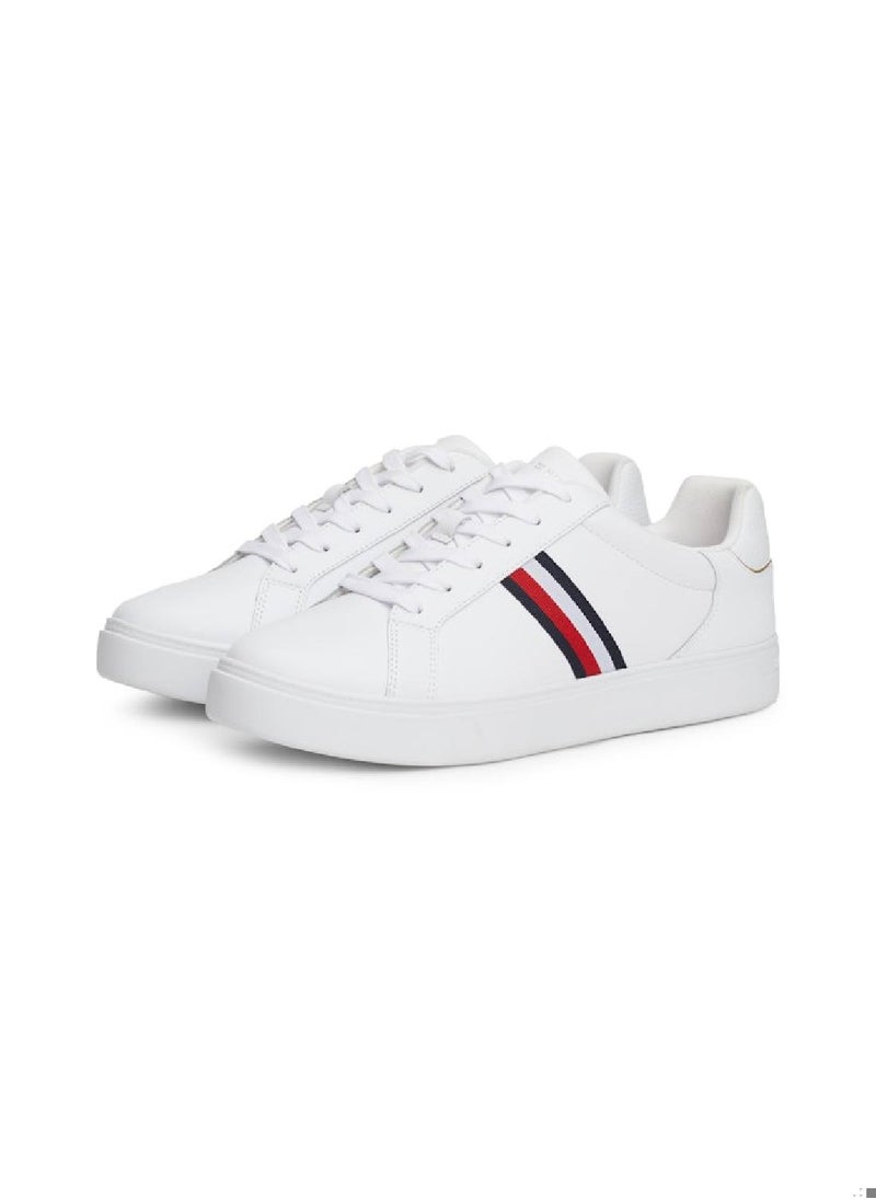 Women's Essential Court Sneakers Low Top - Leather, White - pzsku/Z776D1AD117A28CD3375DZ/45/_/1727274063/1d936cdd-7dca-45d7-8a22-a81596716b7f