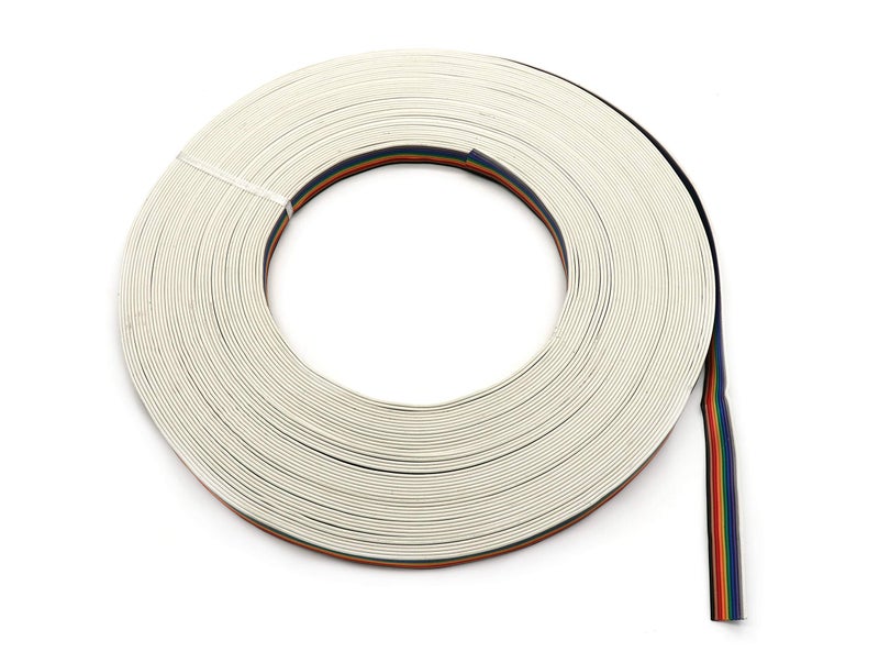 Electronicspices Electronic Spices Multicolor Flat Ribbon Cable 10 Colour wire 20METER - Image 5