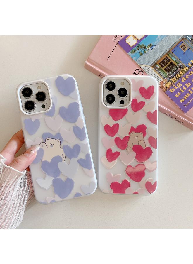 زبون جراب لهاتف iPhone 11 Jelly 2 في 1 TPU Hybrid PC Case - Image 2