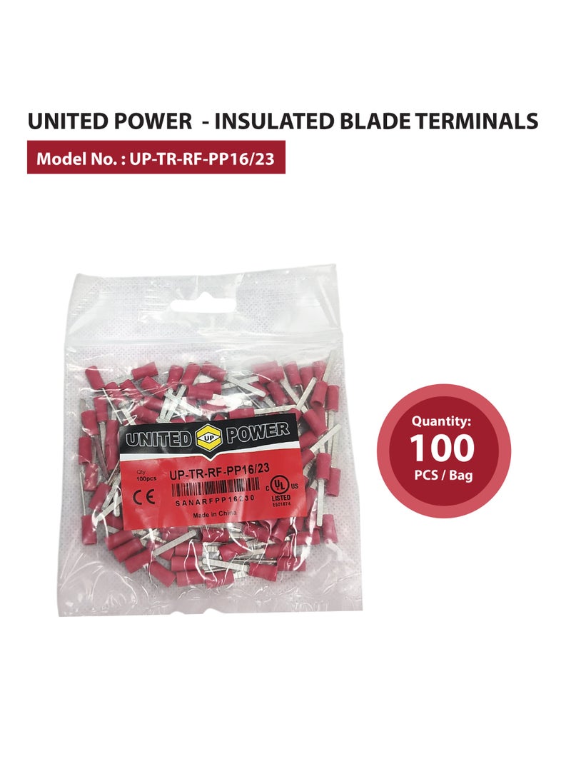 يونايتد باور أطراف الشفرة - موصلات المجرفة المعزولة للأسلاك الكهربائية، من النوع المجعّد - Image 5