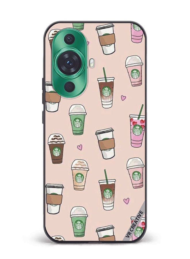 VR CREATIVE Protective Case Cover For Huawei nova 11 Starbucks 2 Design Multicolour - Image 1