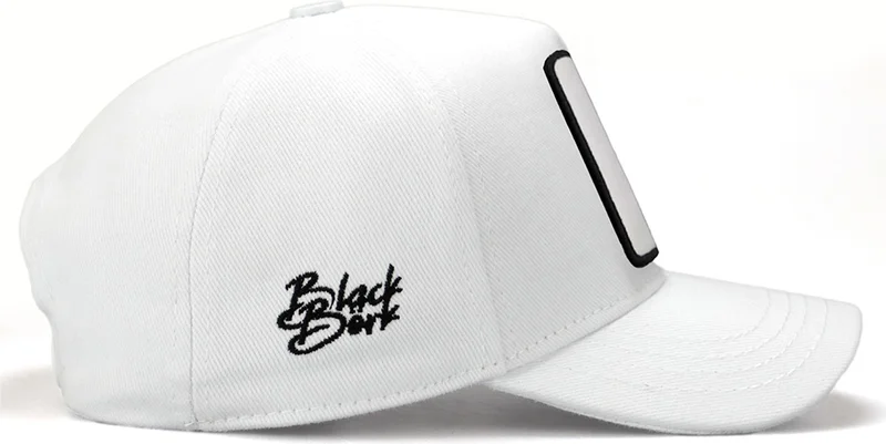 Black Börk BlackBörk V1 Kids Baseball Bengal Kaplan - White Children's Hat (Cap) with 40 Code Logo