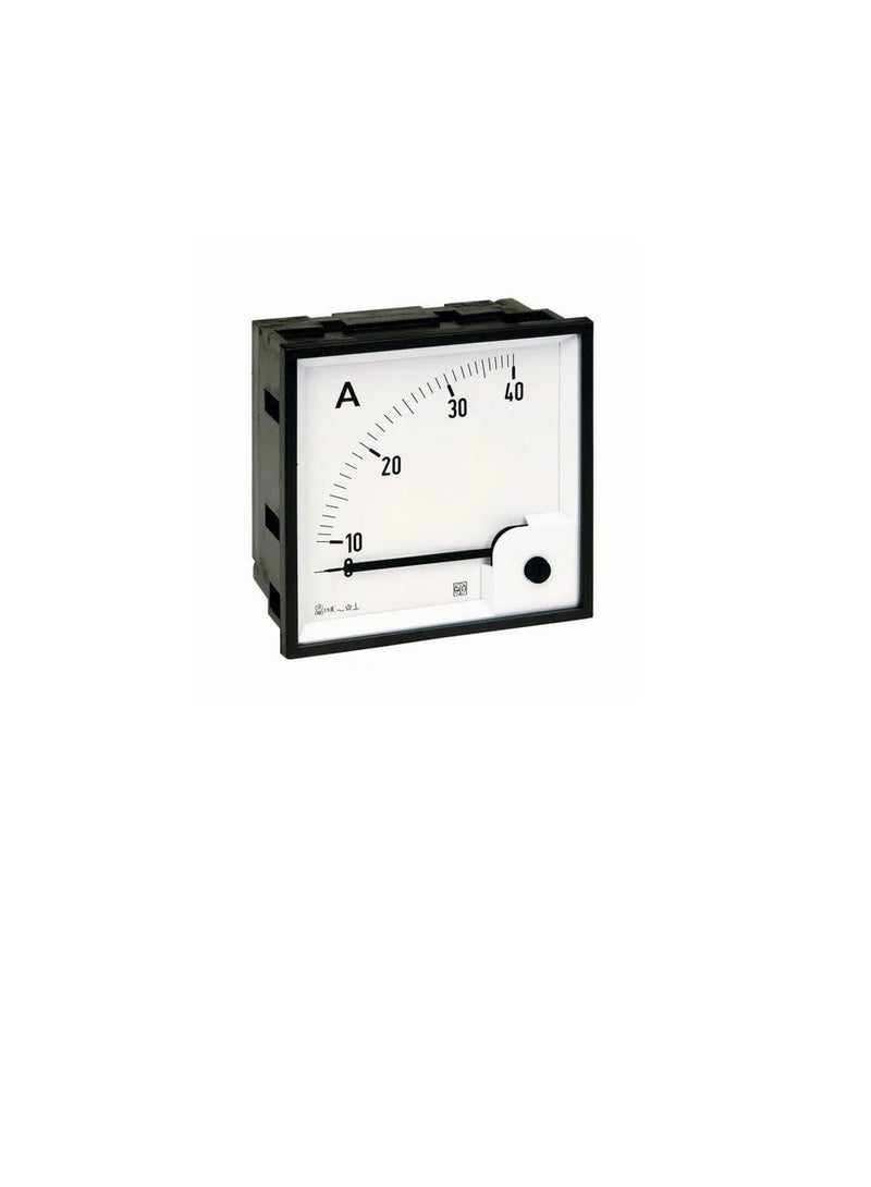 AC Analogue Panel Ammeter 48x48 CT Type Secondary 5A ERI48 ESI48 - Image 1