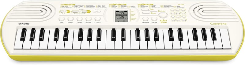 CASIO tone SA-80 MINI KEYBOARD 44 Keys,100 Tones,10 built-in songs,32Polyphony(Without Power adapter) - Image 2