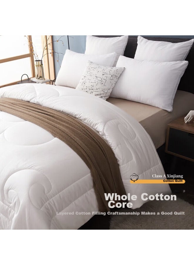 Home Textiles Class A Antibacterial All-Cotton 100% Xinjiang Cotton Autumn And Winter Quilt, 6 Jin, 200*230Cm, All-Season Comforter - Image 2