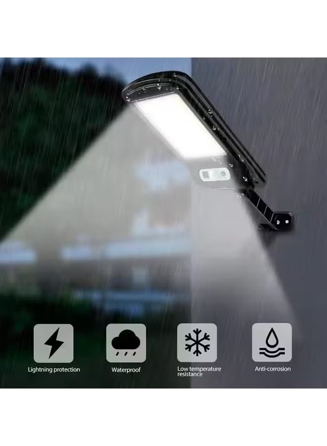 YelaJoy Led Solar Lights Outdoor, 120 Solar Lights，Outdoor Wireless Solar lamp Security, Wall Light Motion Sensor with 3 Lighting Modes for Porch Gutter Barn, Garden, Deck, Fence, Patio Path, Garage and Street - Image 4