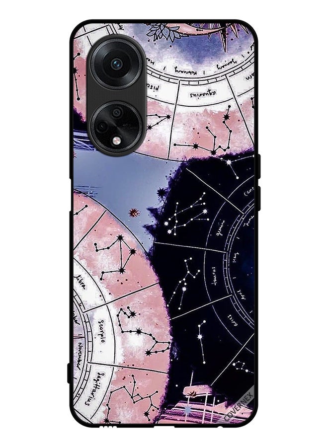 Covernex Protective Case Cover For Oppo F23 5G Zodiac & Astrology Wallpaper - Image 1