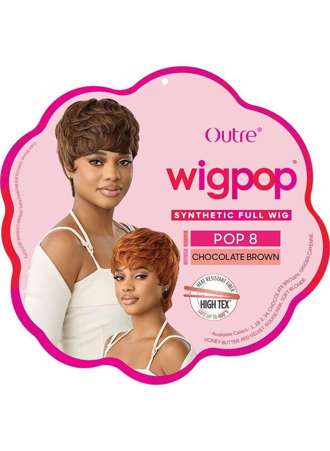 Outre Wigpop Synthetic Full Wig - POP 8 (HONEY BUTTER) - Image 2