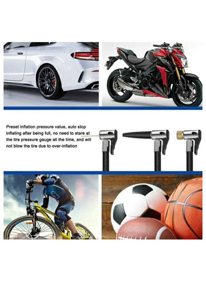 Denx Air Pump For Tire Inflation With A Battery Capacity Of 4000 MAh, Aapable Of Inflating 2.5 Tires - Image 3