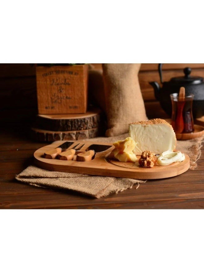 اورديف جبنه طقم بلانشه تقطيع الجبنه 4 قطع - Image 1