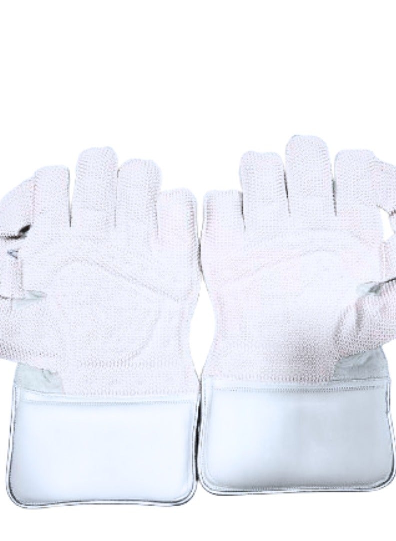 MRF Genius Grand Edition 1.0 Wicket Keeping Gloves - Men’s | Padded Adult Cricket Keeper Gloves with Catching Pocket - Image 2