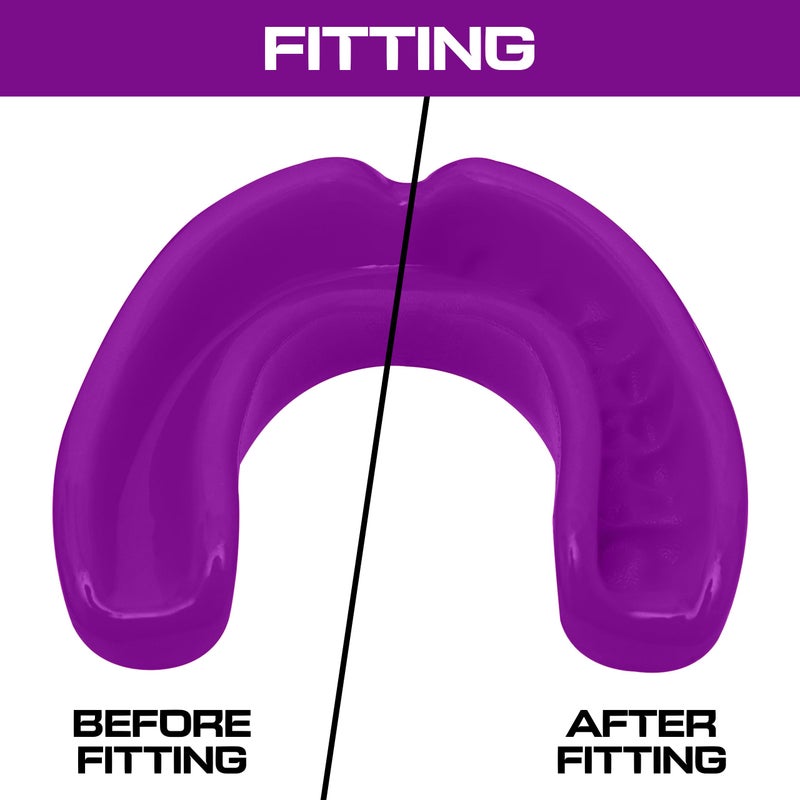 BFS IMPEX Sports Mouth Guard for Kids,Youth,Boys,Girls,Child Teen Mouthguard with Case (BPA Free) for Boxing, Martial Arts,MMA Karate,Lacrosse,Football,Soccer and All Contact Sports (Purple) - Image 5