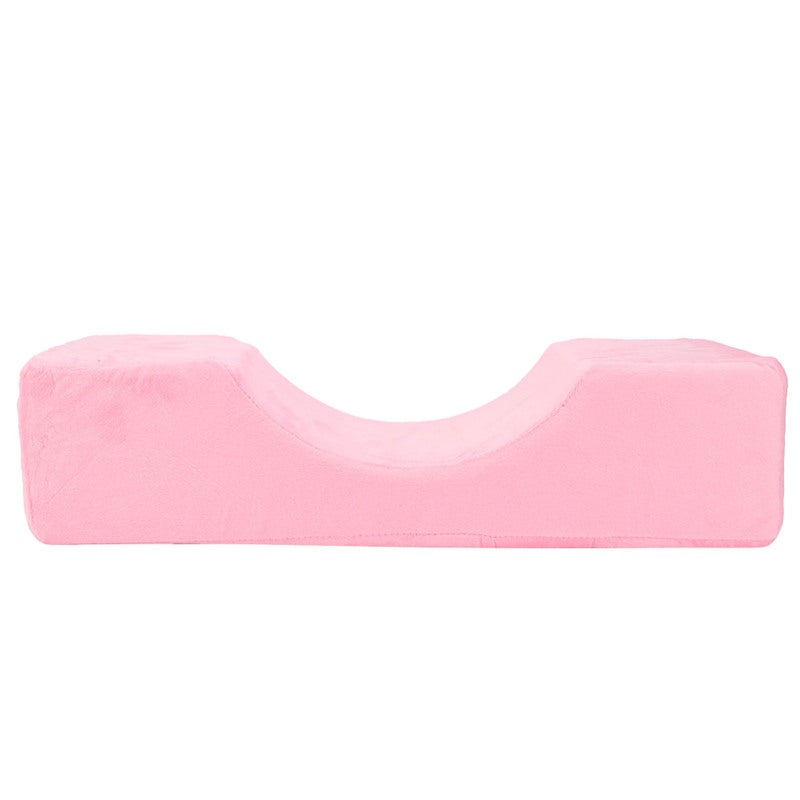 Eyelash Extension Pillow: Pinkish High Elasticity Sponge Core - Ergonomic Curved Design, Soft Skin-Friendly Cover, Detachable For Easy Cleaning U Shaped Pillow for Professional Beauty Salons Home Use - Image 5