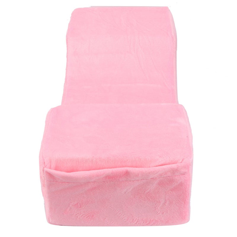 Eyelash Extension Pillow: Pinkish High Elasticity Sponge Core - Ergonomic Curved Design, Soft Skin-Friendly Cover, Detachable For Easy Cleaning U Shaped Pillow for Professional Beauty Salons Home Use - Image 2
