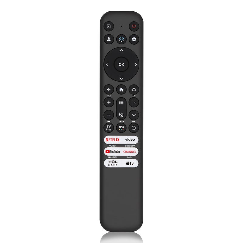 B BraiNice Replacement for TCL TV Remote Control, for TCL-Google/Roku-TV, Compatible with FHD HDR LED QLED 4K UHD Smart TV(No Voice) - Image 1