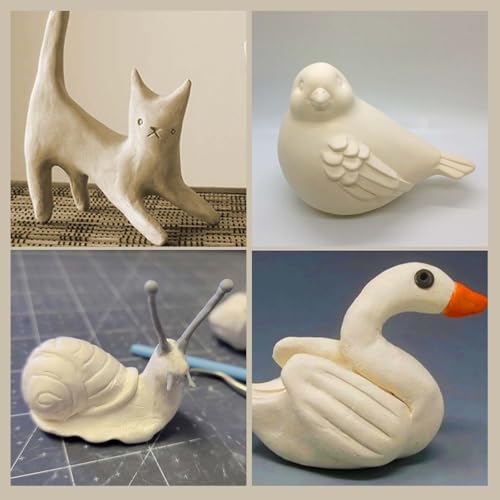 Gachwala Soft Mould 250gm Air Dry Clay for Craft & Sculpting | Modelling & Moulding Clay for Lippan Art, DIY & Creative Projects | Ready to Use Natural Eco Friendly, Smooth Airdry Non-Toxic Ceramic Clay | Gifts for Children & Professional Artists - Image 3