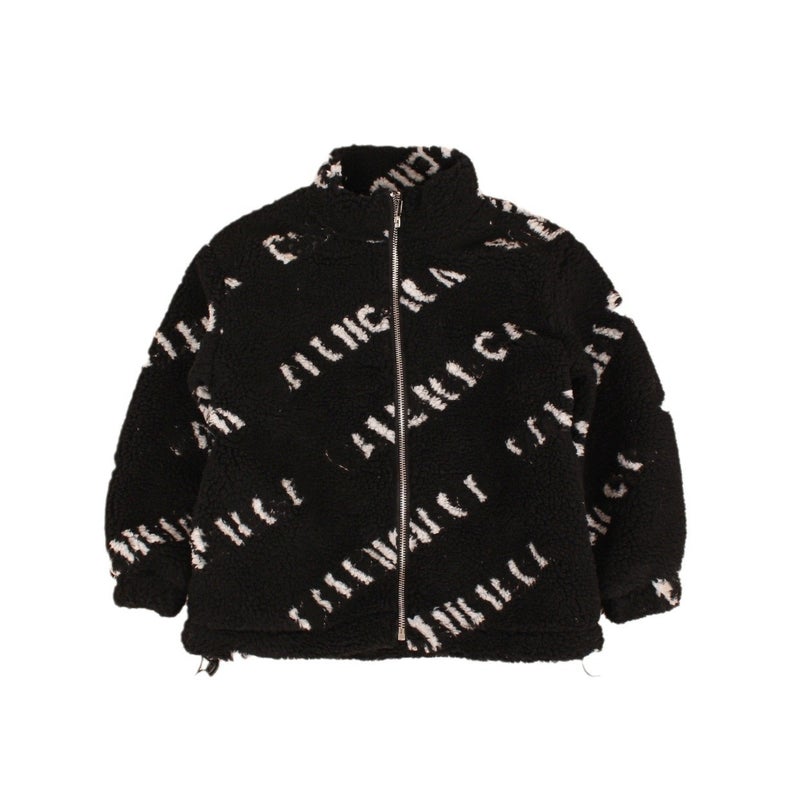 2024 Winter Fashion Brand Children'S Wear Long-Sleeved Children'S Cardigan With Cotton Collar Letter Flannel Children'S Zipper Shirt For Children - Image 5