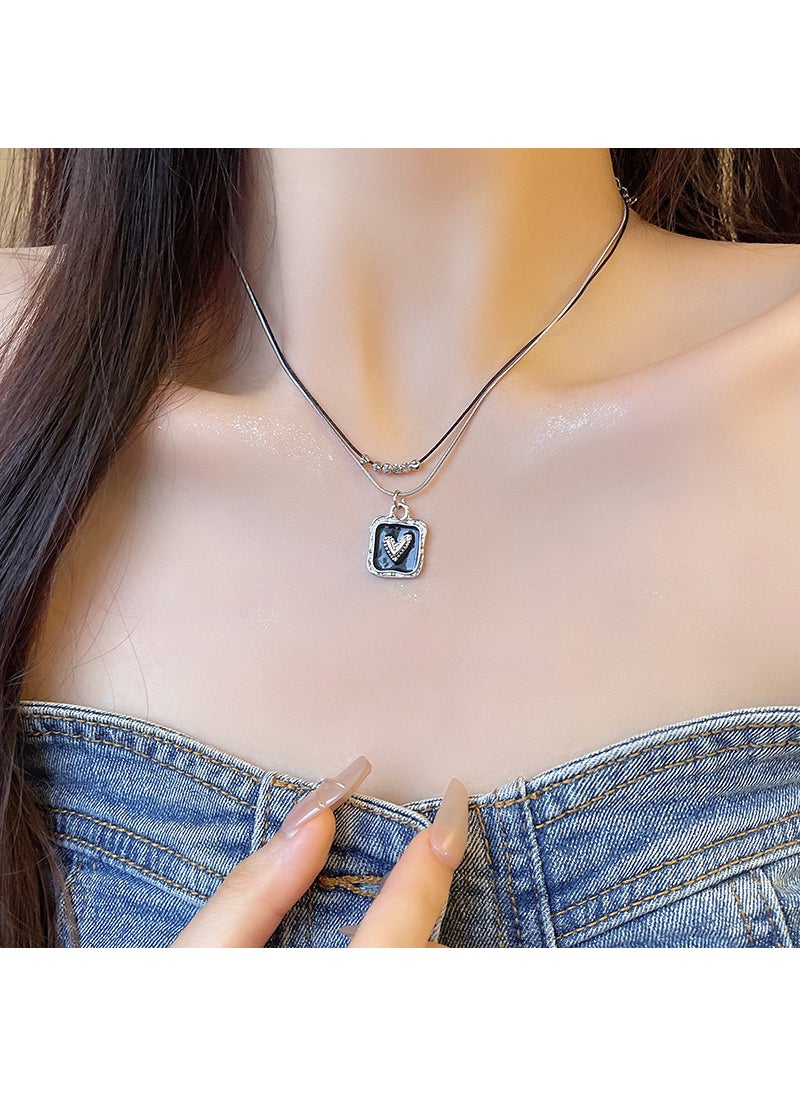 Generic - Korean Sweet Cool Chain Punk Chic Sweater Necklace X1347 love - Image 1