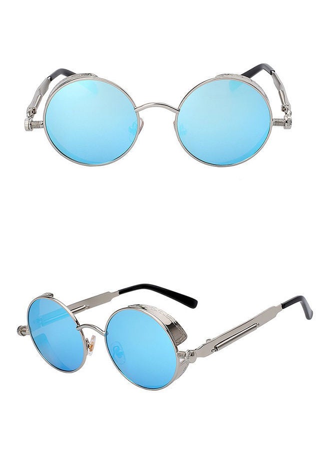 NIBEMINENT Vintage Round UV Protection Polarized Sunglasses - Image 2