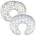 LLCJYYCY 2 Pack Nursing Pillow Covers Soft Breathable Cotton Fits Standard Breastfeeding Pillows Washable Hypoallergenic for Newborn Baby Girls BoysCover Only - Image 2
