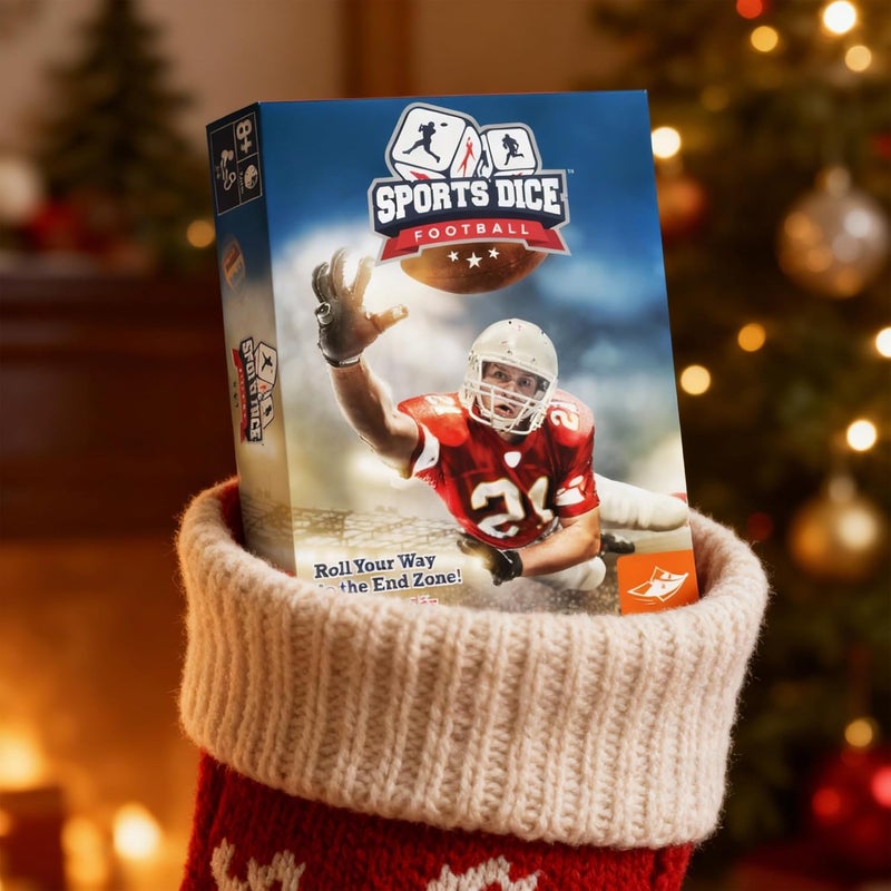 FoxMind Games: Sports Dice, Football, Roll Your Way to The End Zone, Easy to Learn, Fun to Play, Play with Up to 4 Players, for Ages 7 and up - Image 3