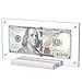 Yncotte Dollar Bill Frame 1 Pack Dollar Bill Holder Acrylic Money Case Dollar Frame Display DoubleSided Transparent for Collectors Currency Ticket Check Protector - Image 3