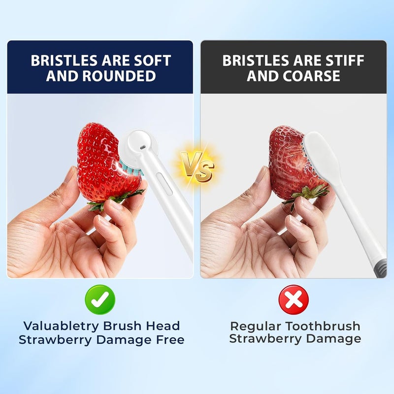 valuabletry Sensitive Gum Care Replacement Toothbrush Heads for Oral B Electric Toothbrushes, 8 Pack - Image 5