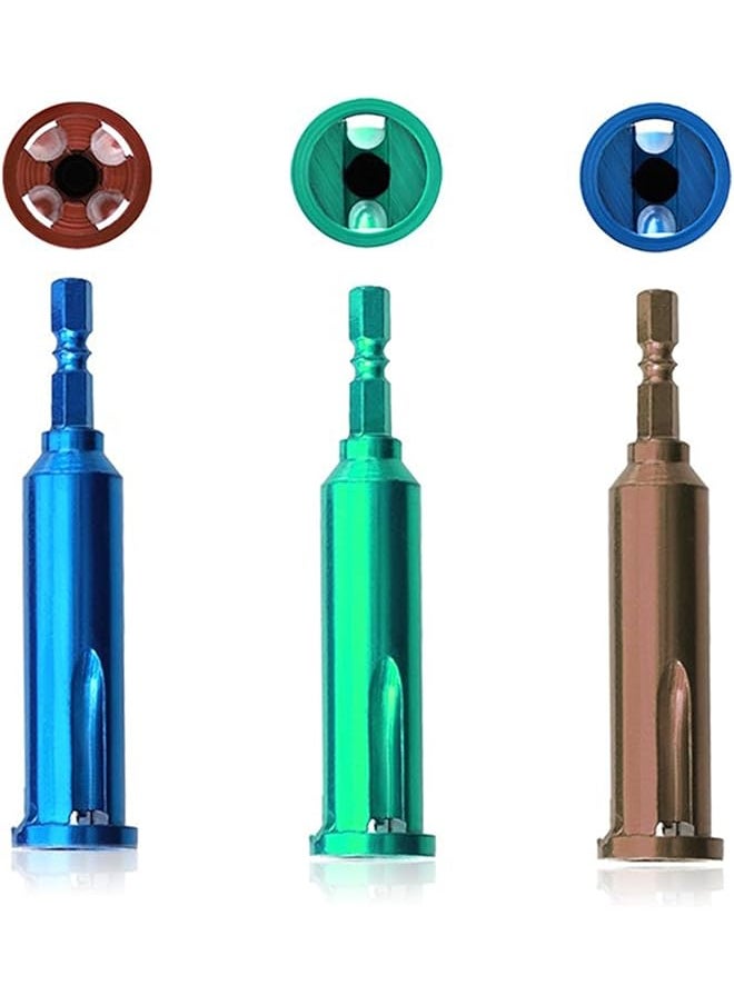 PROMASS promass Wire Twister Tool for Drill ，3 Way/ 5 Way Wire Stripping Tool Compatible with 6/7/ 8/9/ 10 Awg Wire Wire Twisting Tool  - Image 1