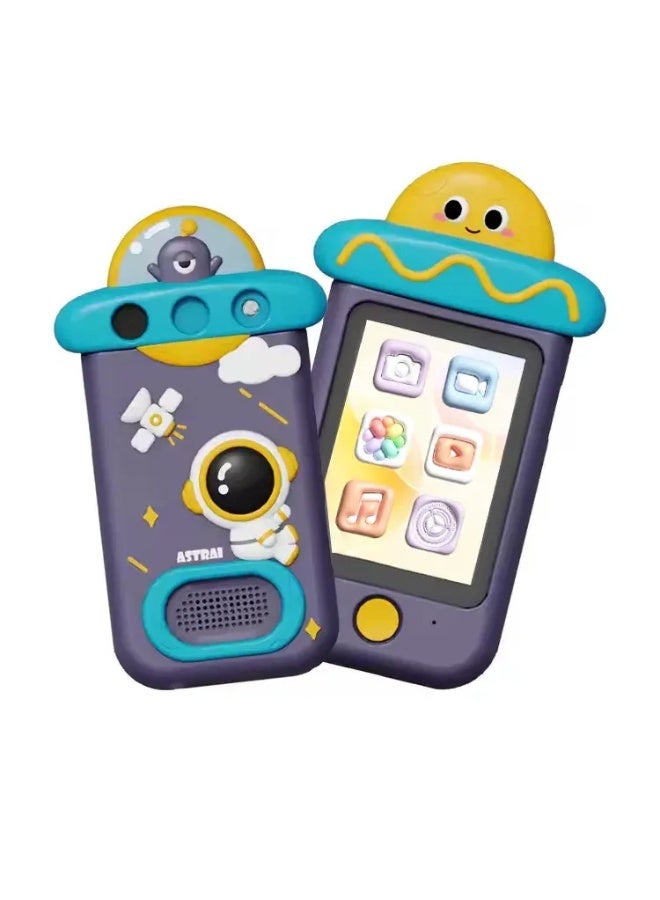SUKILO Kids Smart Phone Toy - 2.8'' Dual Camera, Music Player, Video, Educational Games, Fun Filters, Easy Touchscreen, 3D Photo - Birthday Christmas Gift for Boys Girls Ages 3-10 - Image 1