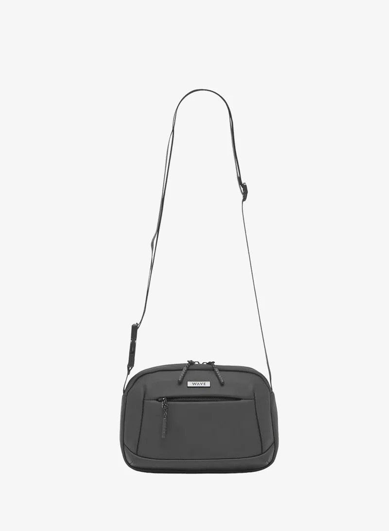 Wave Solid Crossbody Bag