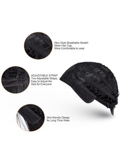AGPtek Wig, Synthetic Wig For Women, 40 Inch /100 Cm Straight Long Wig Part In The Middle Anime Costume, Great For Party, Cosplay, Daily-Use And Festivals (Black)  - Image 3