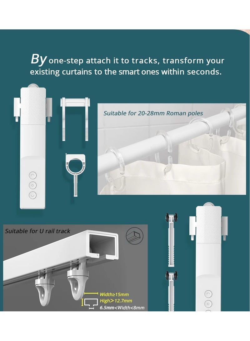 ارواق تويا واي فاي بطارية ليثيوم ستارة كهربائية رفيق روبوت موتور المنزل الذكي مسار مجاني - Image 4