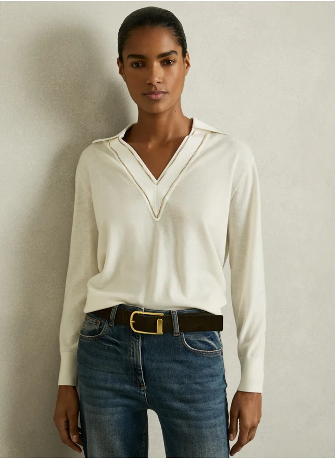 REISS Cricket Jumper