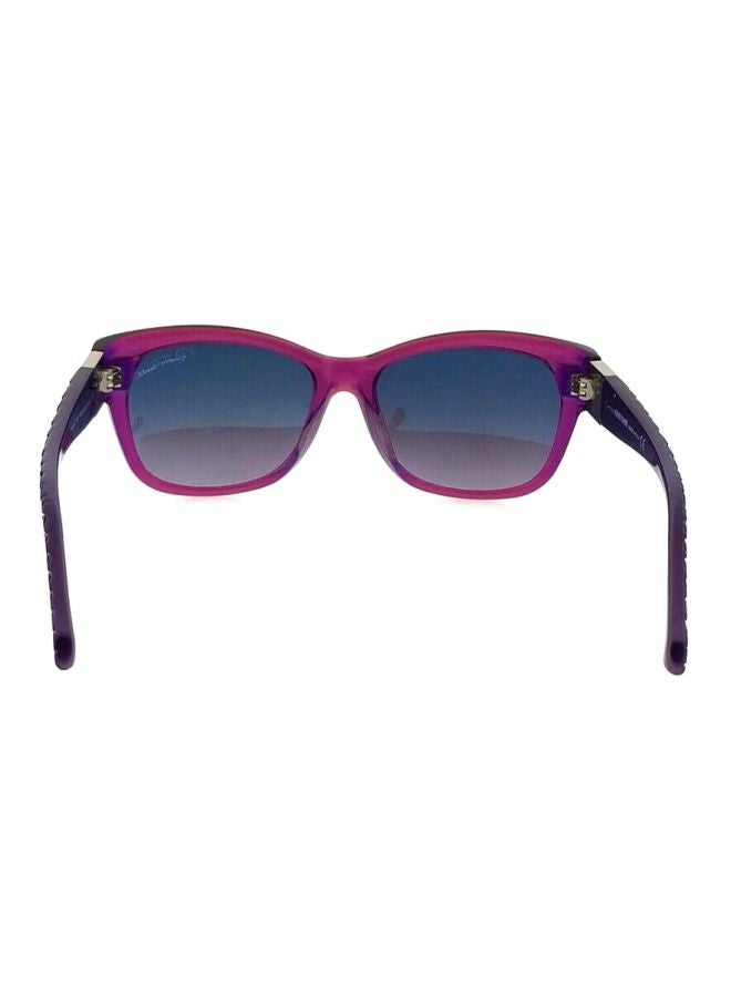 roberto cavalli Women Rectangular Frame Sunglasses RC785T-82B-55 - Image 4