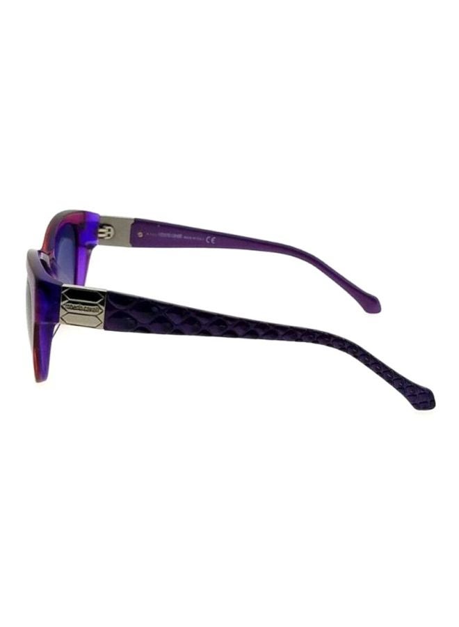 roberto cavalli Women Rectangular Frame Sunglasses RC785T-82B-55 - Image 3