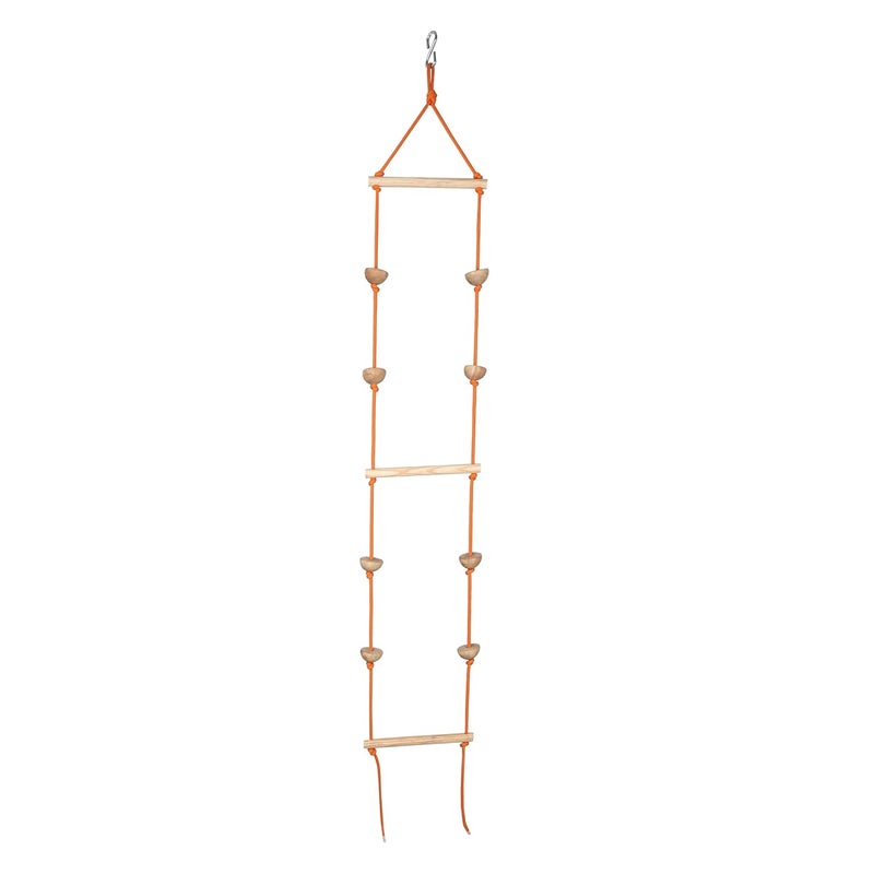 BOFFLE Rope Ladder for Kids | Climbing Ladder for Kids | Wooden Ladder for Kids for Physical Activity | Indoor Outdoor Games for Kids - Image 1