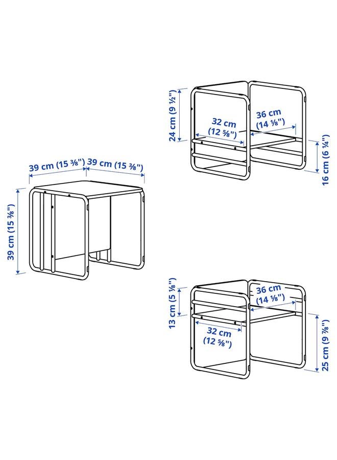 Zaboon Multi-functional child chair/table, green - Image 5