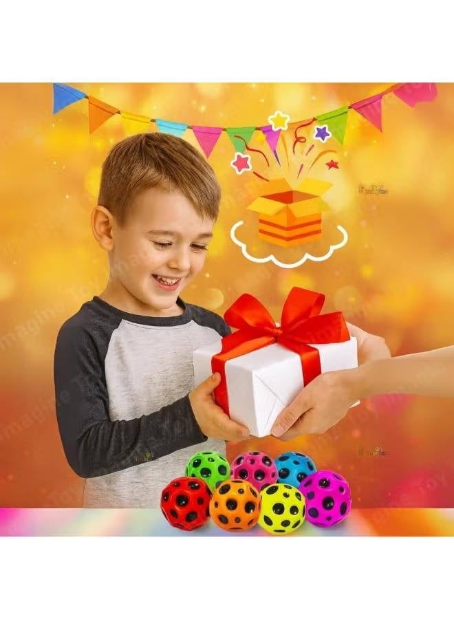 Yellow Tactile Sensory Stress Relief Ball, Pocket-Friendly Fidget Toy - Image 3