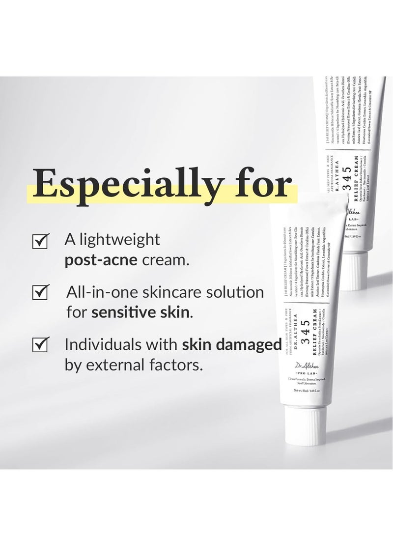 SKIN Dr. Althea Soothing & Moisturizing Cream 345, 50 ml + Madagascar Centella Tone Brightening Capsule Ampoule 100ml  - Image 5