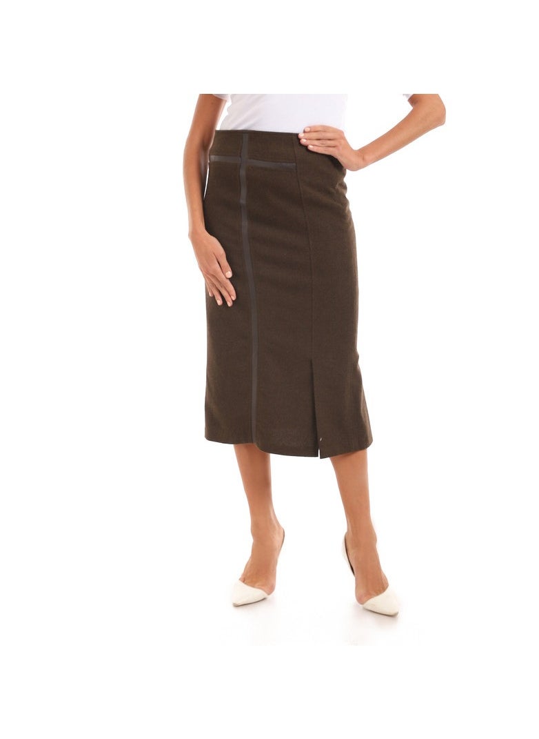 Esla Chanel Skirt Brown  - Image 2
