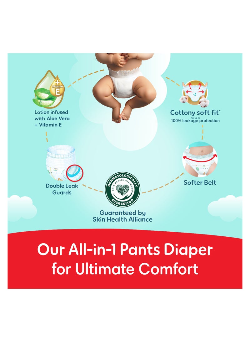Ultimate Comfort Pant Diapers Size 4 9-14kg Lotion Infused With Aloe Vera And Vitamin E