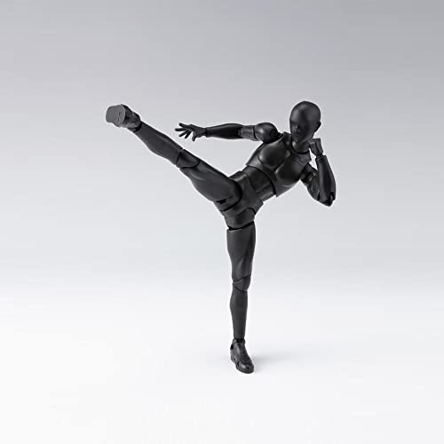 Haniforever Artists Manikin Art Mannequin Figures Supplies Drawing Tools,Small Drawing Figure Model for Sketching,Painting,Action Figure Set(Black,Male) - Image 3