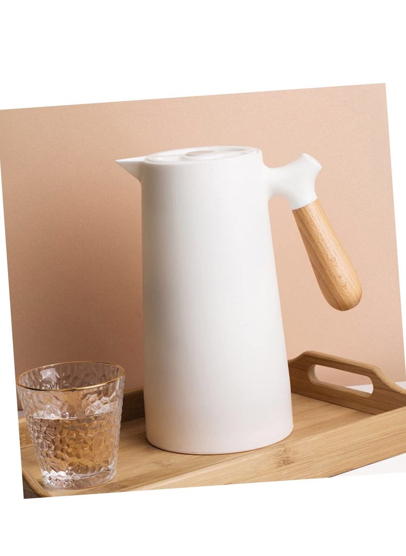 XiuWoo - 1pc Thermal Jug Glass Drinking Bottles with Lids Thermal Kettle Tea Vacuum Flask Stainless Steel Insulated Water Bottles Glass Pitcher Glass Water Pitcher Water Thermal Iced Tea - Image 1