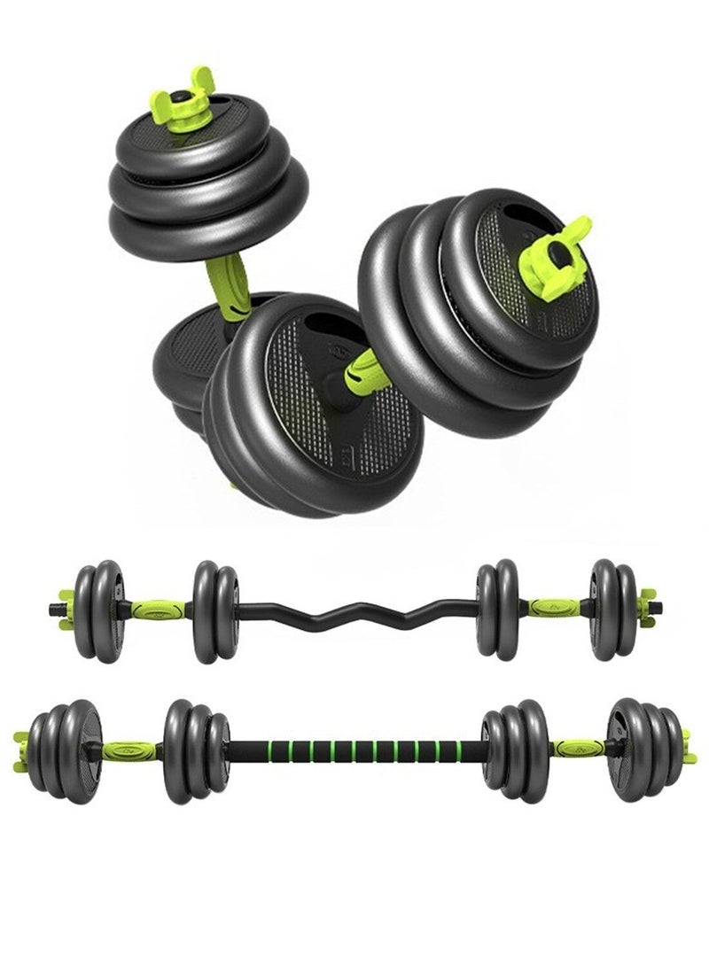 CHOIWIN 15KG Adjustable Dumbbell Weight Set Suitable For Both Men And Women Perfect For Fitness Weightlifting Training And Home Gyms  - Image 1