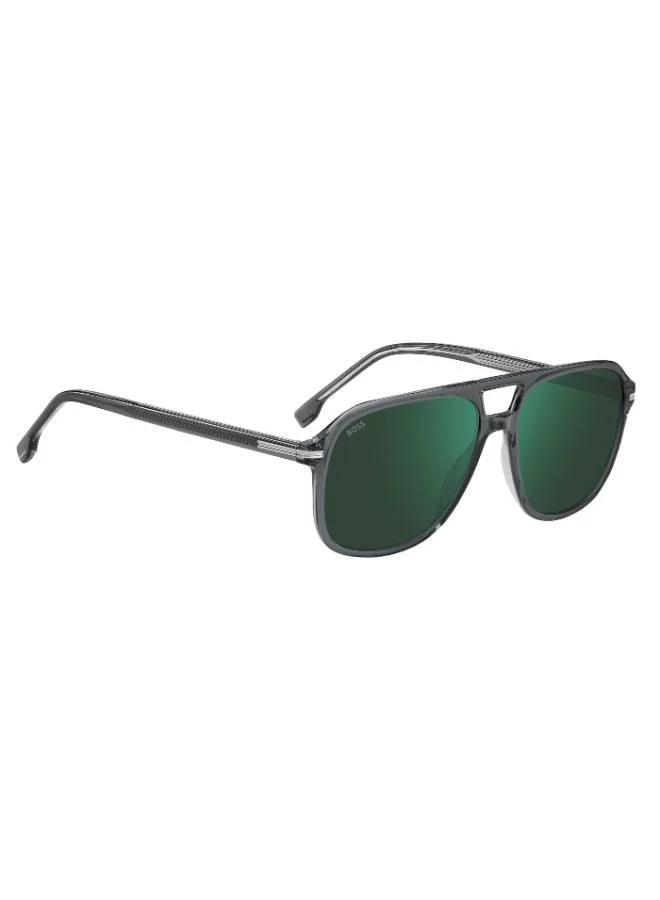 HUGO BOSS Square Double Bridge Sunglasses Frames