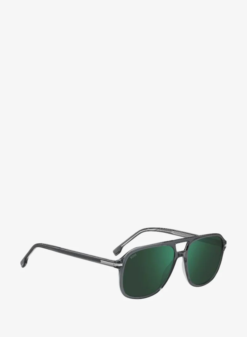 HUGO BOSS Square Double Bridge Sunglasses Frames